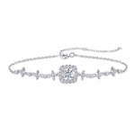 【#30】(Mira)925 SterlingSilver Synthetic Moissanite bracelet