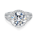 【#09】(Theater) 925 Sterling Silver Synthetic Moissanite ring