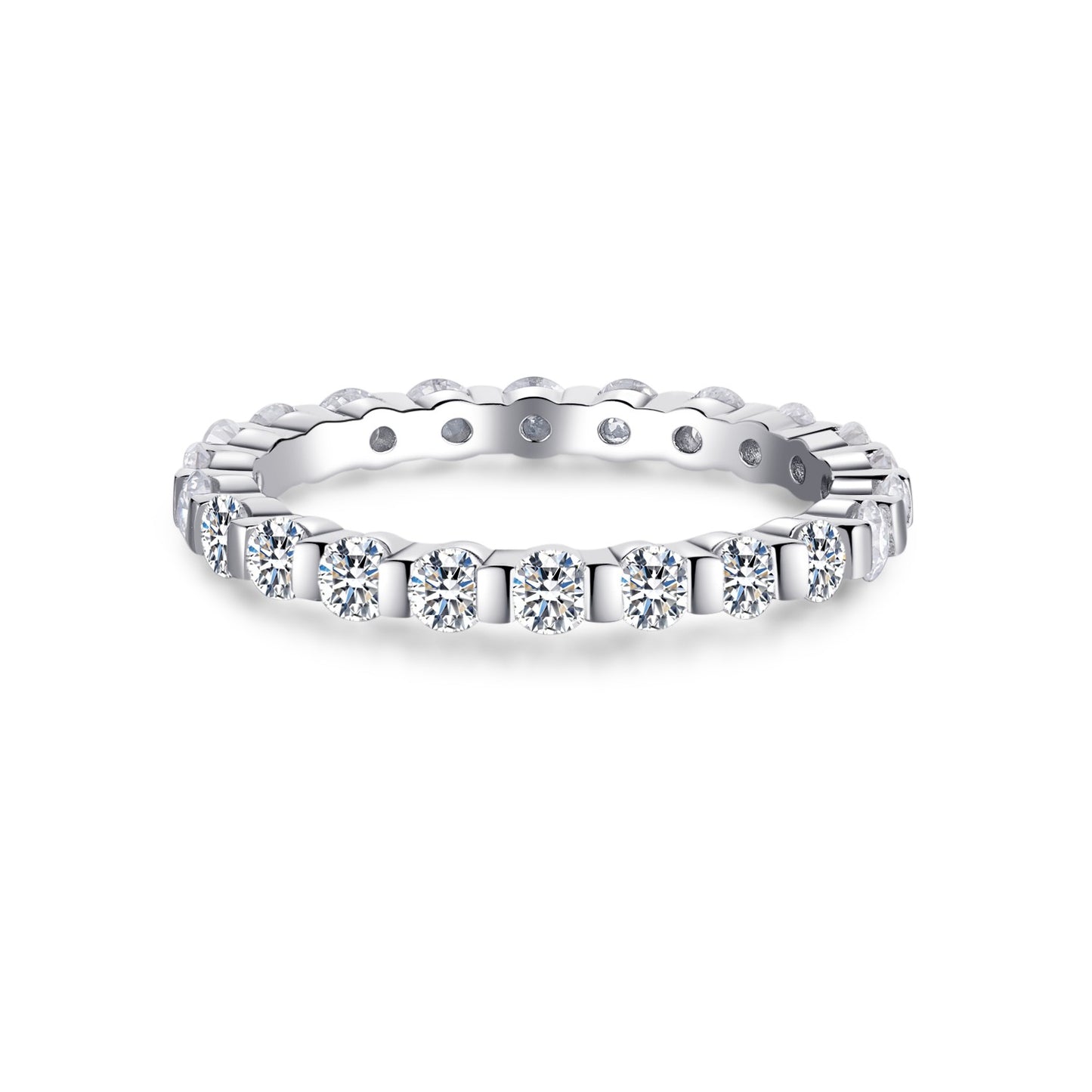 【#16】(Kiki) 925 Sterling Silver Moissanite rings