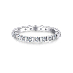 【#16】(Kiki) 925 Sterling Silver Moissanite rings