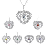 【#173】(Carol)925 Sterling Silver Synthetic Moissanite Necklace