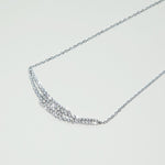 【#188】(Carla)925 Sterling silver Synthetic Moissanite Necklace