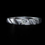 【#196】(Dorothy) 925 Sterling Silver Synthetic Moissanite Ring
