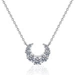【#250】(Felice)925 Sterling Silver Synthetic Moissanite Necklace