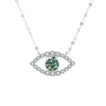 【#A333】(Salome)925 Sterling Silver Synthetic Moissanite Necklace