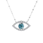 【#A333】(Salome)925 Sterling Silver Synthetic Moissanite Necklace