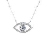 【#A333】(Salome)925 Sterling Silver Synthetic Moissanite Necklace