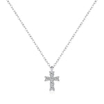 【#39】(Ava)925 Sterling Silver Synthetic Moissanite Necklace