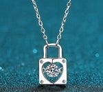 【#39】(Bruce) 925 Sterling Silver Synthetic Moissanite Necklace