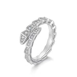 【#484】(Louis)925 Sterling Silver Synthetic Moissanite Ring