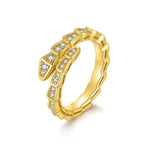 【#484】(Louis)925 Sterling Silver Synthetic Moissanite Ring