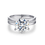 【#10】(Wish)925 Sterling Silver Moissanite rings