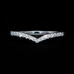 【#Y111】 (Daphne) 925 Sterling Silver Synthetic Moissanite Ring