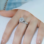 【#06】(Garden) 925 Sterling Silver Moissanite rings