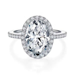 【#Y120】 (Muse) 925 Sterling Silver Synthetic Moissanite Ring