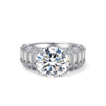 【#08】(Aurora)925 Sterling Silver Moissanite rings