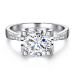 【#20】(Vien)925 Sterling Silver Moissanite rings