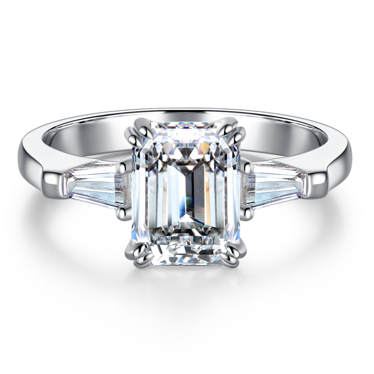 【#07】(Sugar)925 Sterling Silver Moissanite rings