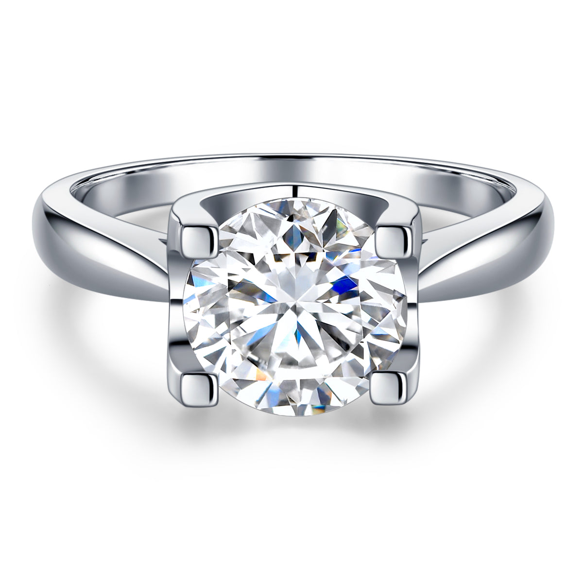 【#31】(Cici)925 Sterling Silver Moissanite rings