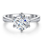 【#26】(COCO)925 Sterling Silver Moissanite rings
