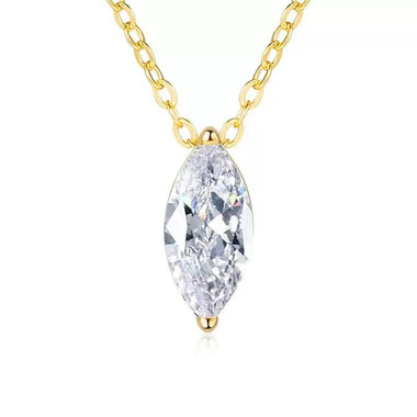 【#A375】(Peter)925 Sterling Silver Synthetic Moissanite necklace