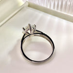 【#14】(Queen)925 Sterling Silver Moissanite rings