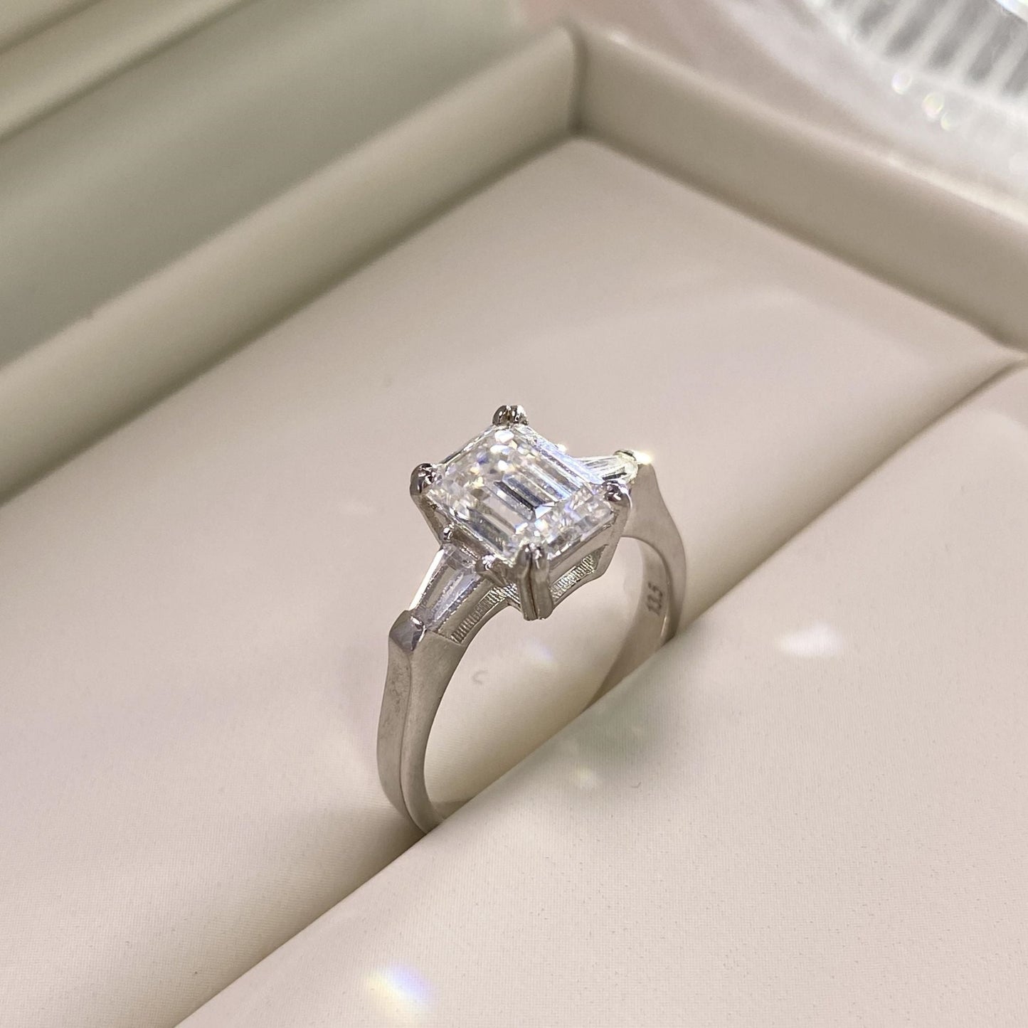 【#07】(Sugar)925 Sterling Silver Moissanite rings
