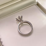 【#10】(Wish)925 Sterling Silver Moissanite rings