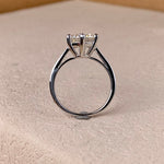 【#26】(COCO)925 Sterling Silver Moissanite rings