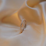 【#16】(Kiki) 925 Sterling Silver Moissanite rings