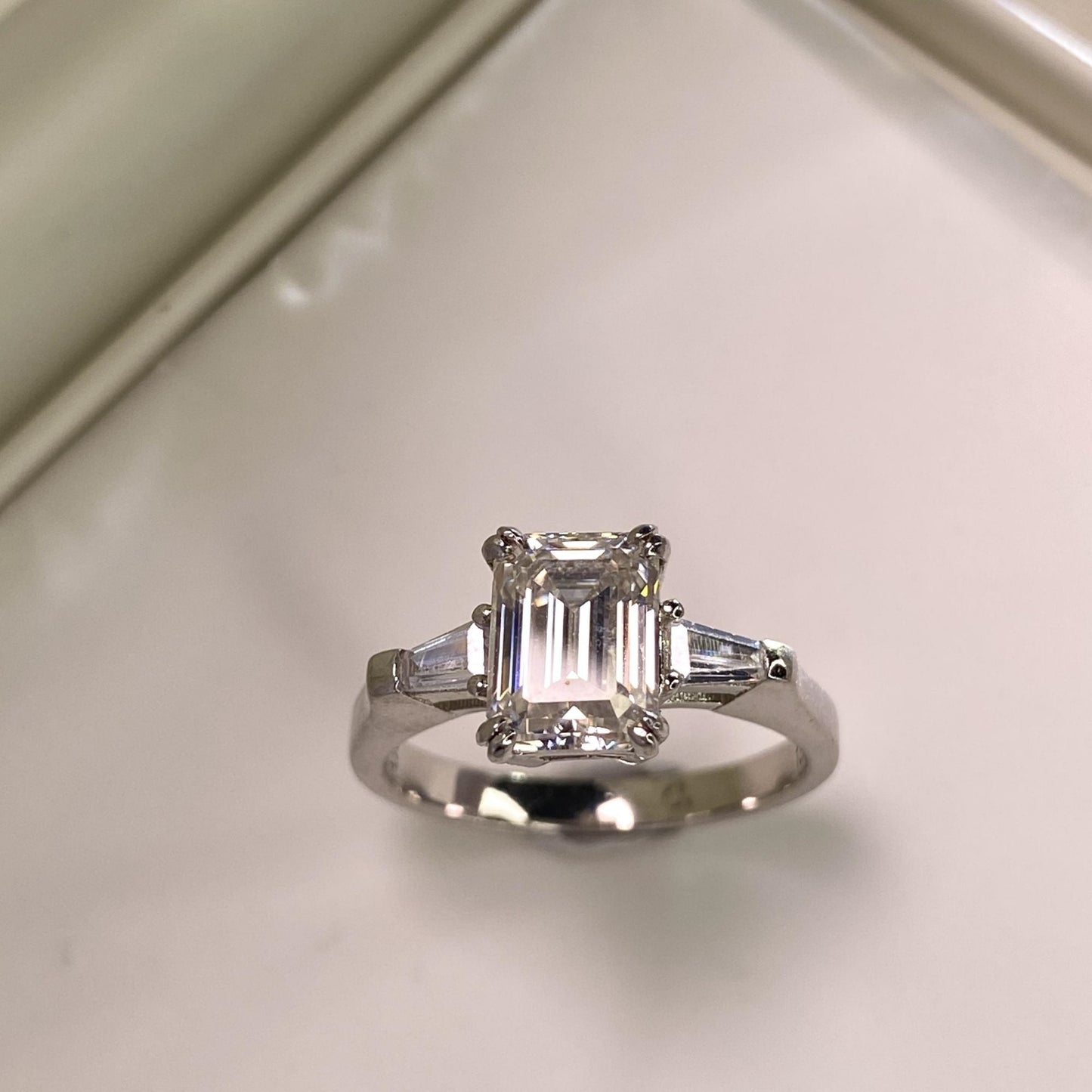 【#07】(Sugar)925 Sterling Silver Moissanite rings