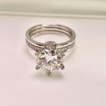 【#10】(Wish)925 Sterling Silver Moissanite rings