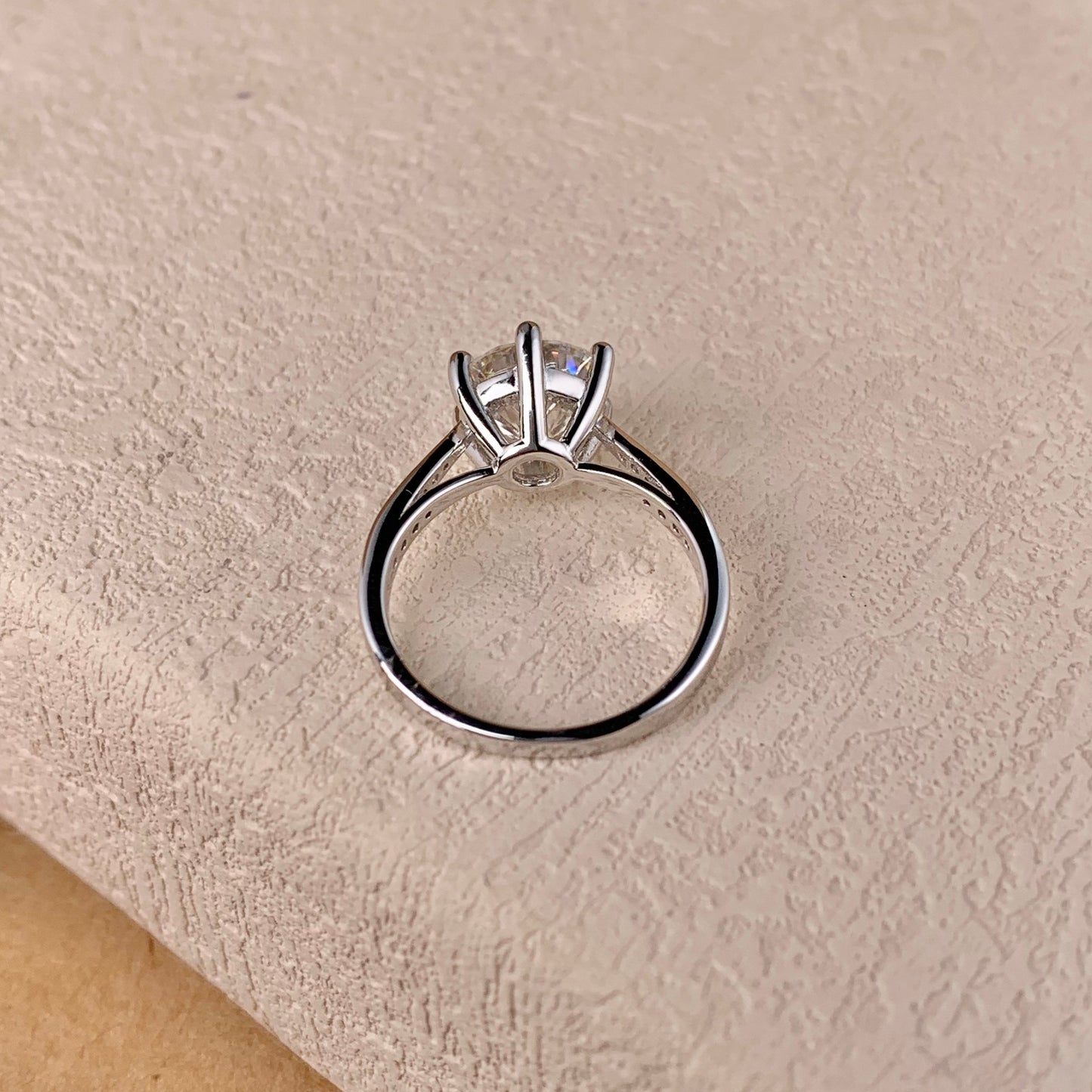【#26】(COCO)925 Sterling Silver Moissanite rings