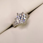 【#10】(Wish)925 Sterling Silver Moissanite rings