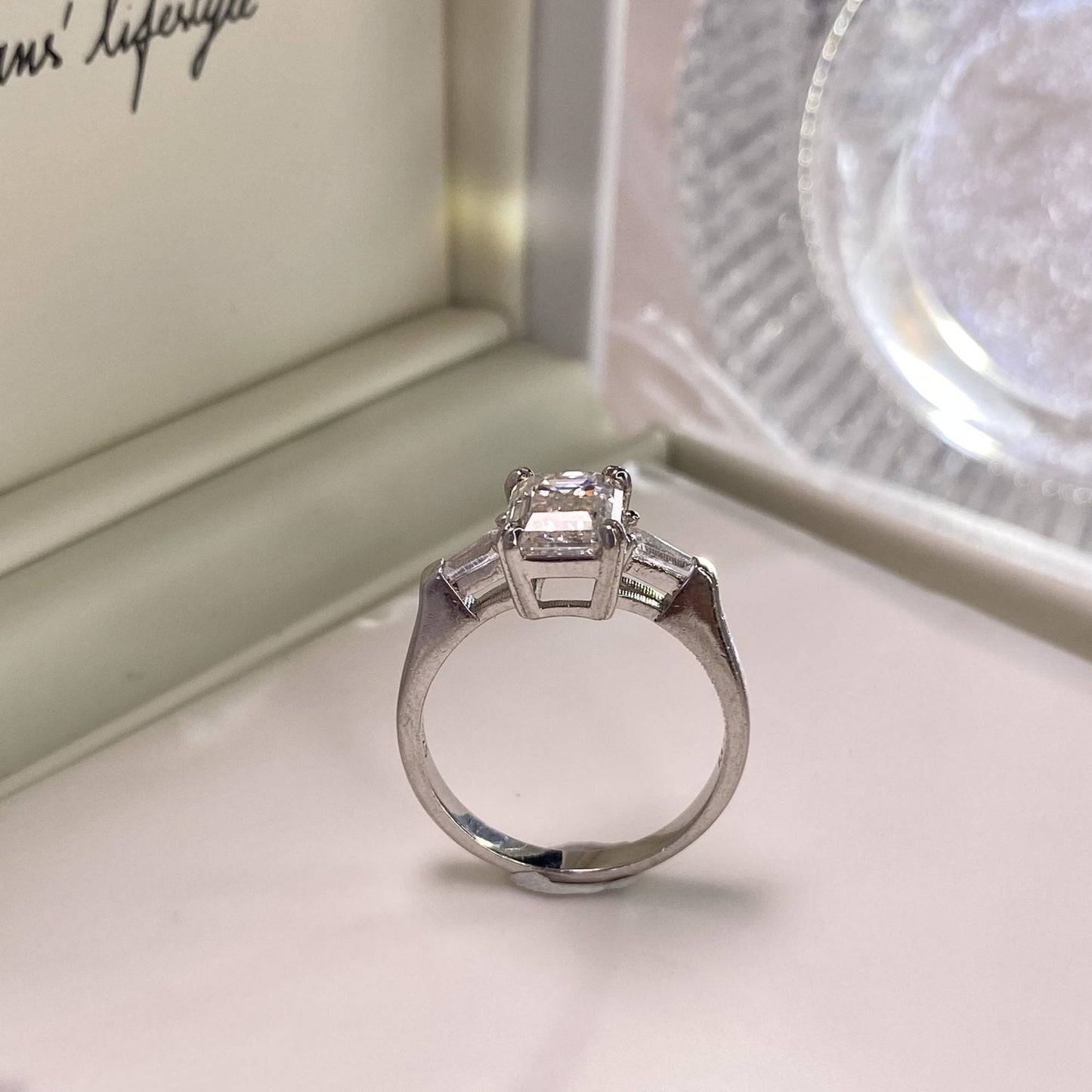 【#07】(Sugar)925 Sterling Silver Moissanite rings