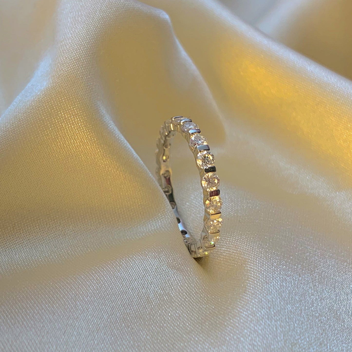 【#16】(Kiki) 925 Sterling Silver Moissanite rings