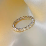 【#16】(Kiki) 925 Sterling Silver Moissanite rings