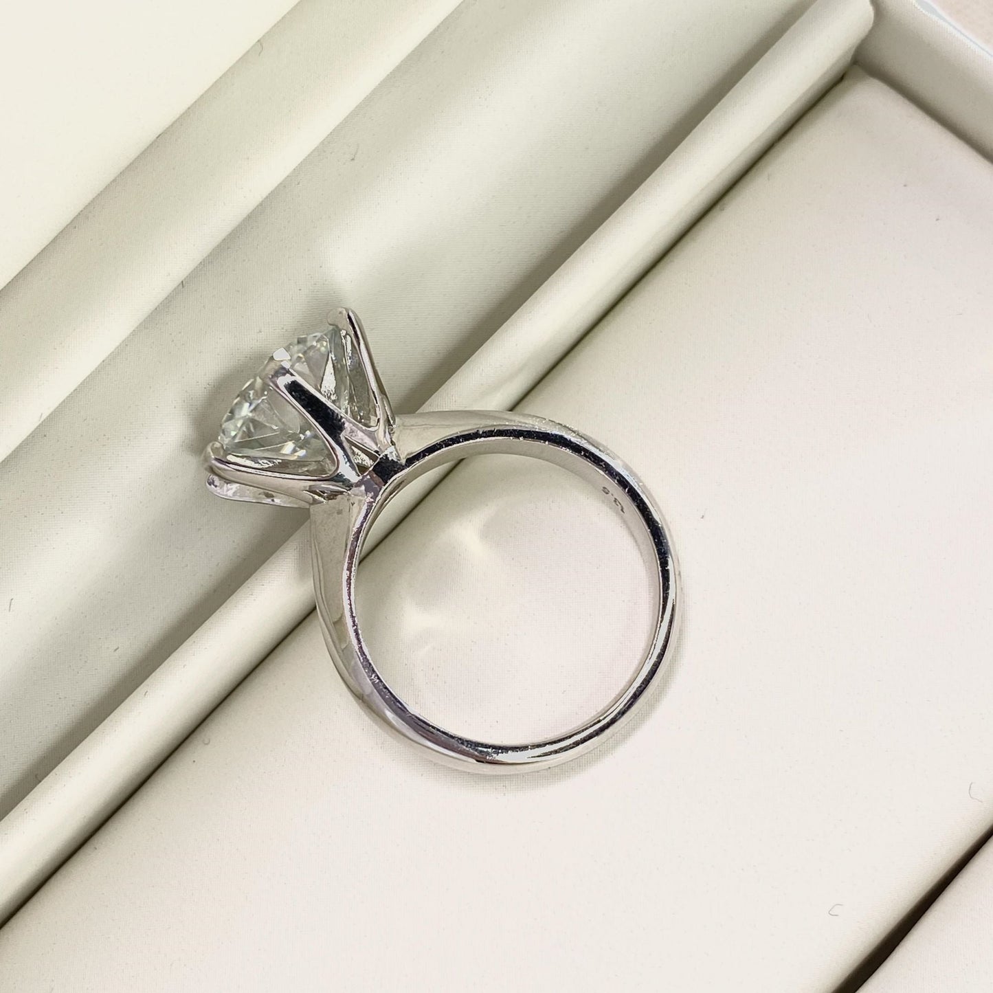 【#23】(Tarsha)925 Sterling Silver Moissanite rings