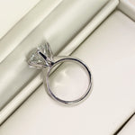 【#23】(Tarsha)925 Sterling Silver Moissanite rings
