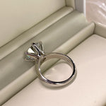 【#23】(Tarsha)925 Sterling Silver Moissanite rings