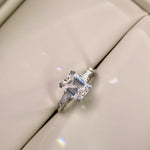 【#07】(Sugar)925 Sterling Silver Moissanite rings