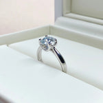 【#31】(Cici)925 Sterling Silver Moissanite rings