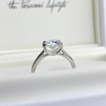 【#31】(Cici)925 Sterling Silver Moissanite rings