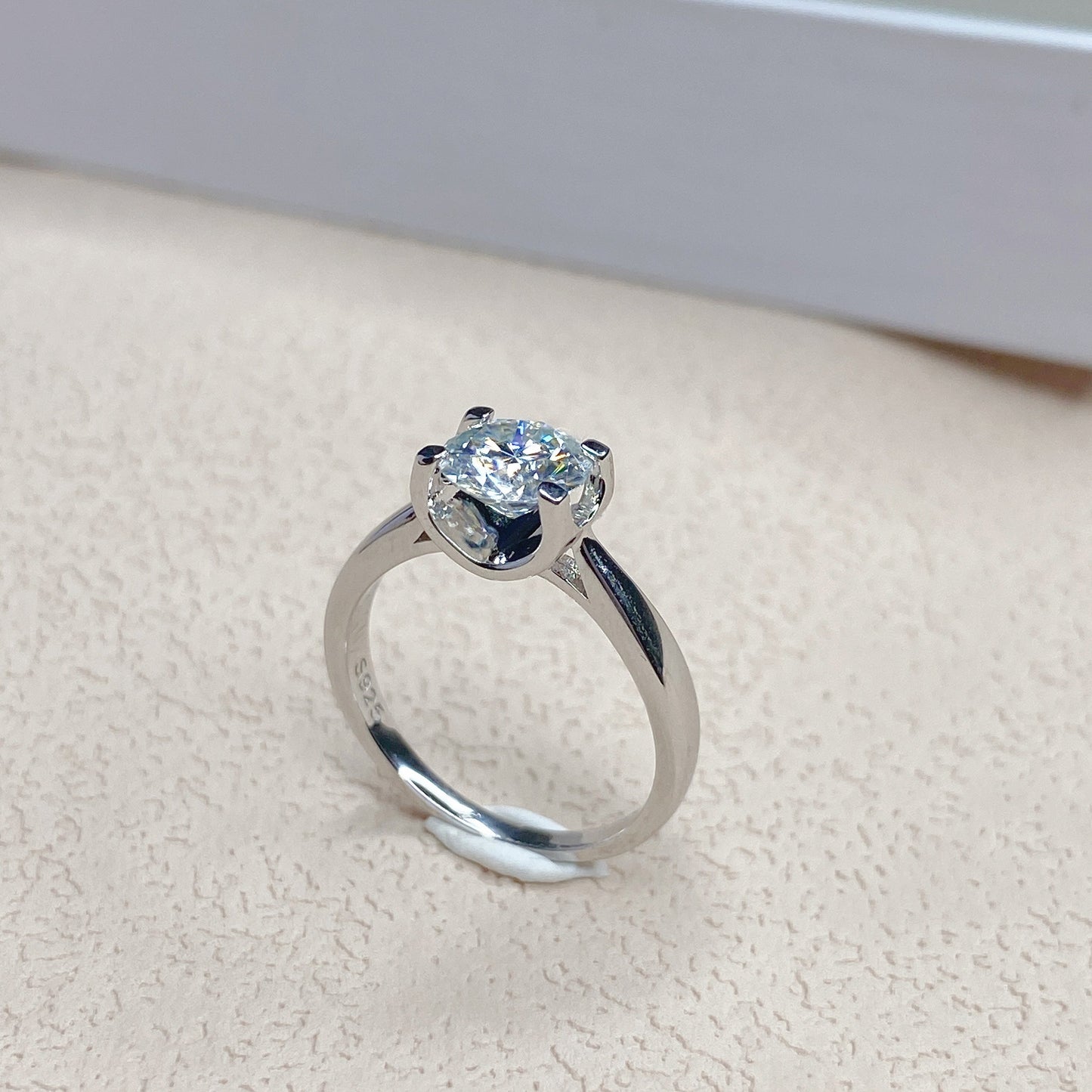 【#31】(Cici)925 Sterling Silver Moissanite rings