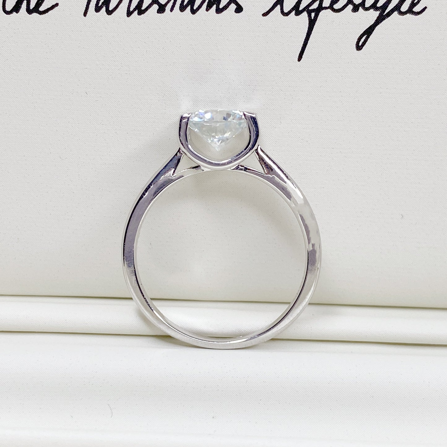 【#31】(Cici)925 Sterling Silver Moissanite rings