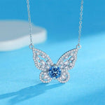 【#A325】(Iona)925 Sterling Silver Synthetic Moissanite Necklace