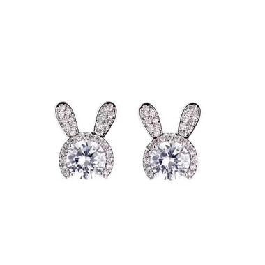 【#512】(Moses)925 Sterling Silver Synthetic Moissanite Earring