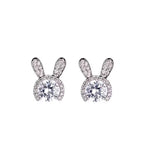 【#512】(Moses)925 Sterling Silver Synthetic Moissanite Earring