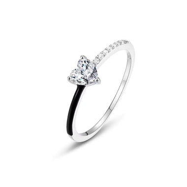 【#521】(Osmond)925 Sterling Silver Synthetic Moissanite Ring