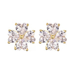 【#526】(Ottis)925 Sterling Silver Synthetic Moissanite Earring
